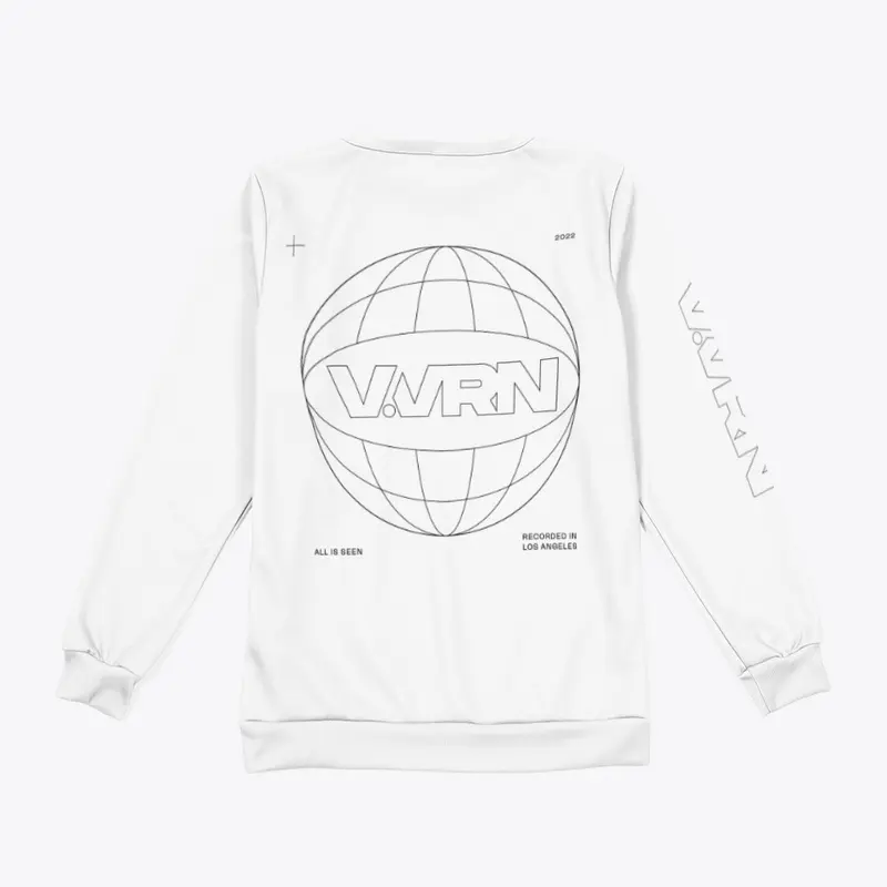 Globe Sweatshirt (White)